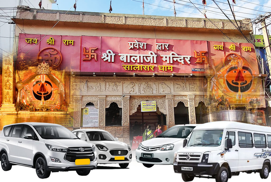 Jaipur to Salasar Balaji Taxi Service